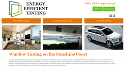 Desktop Screenshot of energyefficienttinting.com